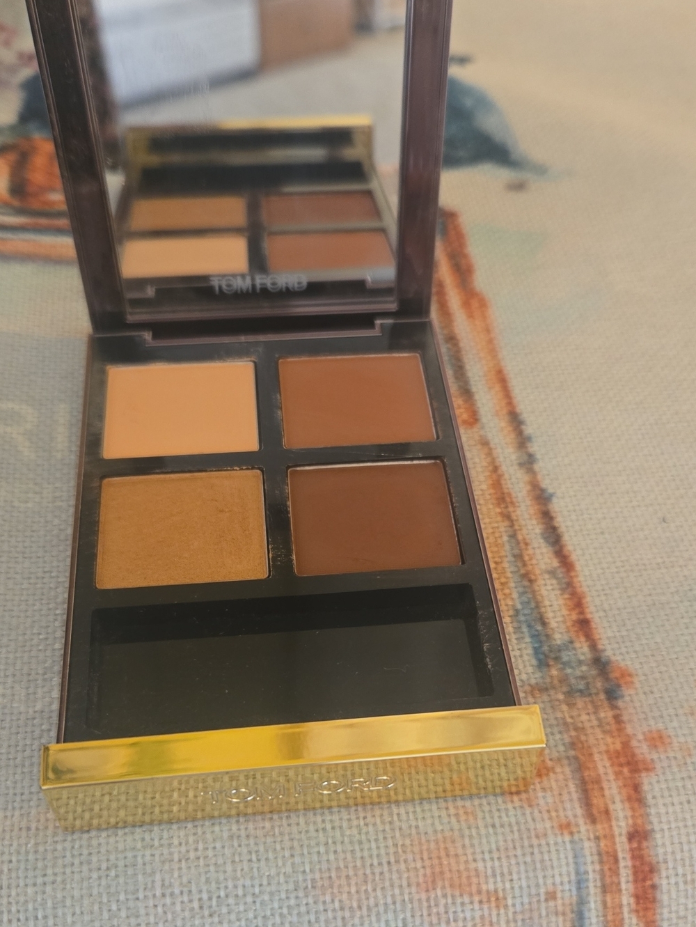👀💎Tom Ford Four-Shade Neutral Eyeshadow Quad in DESERT FOX